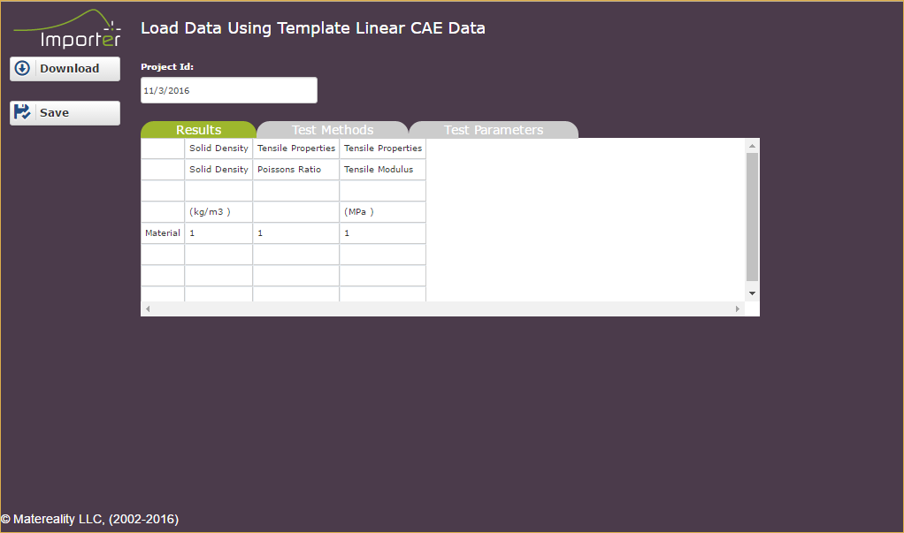 New Importer module in Matereality V10.1