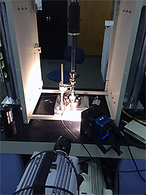 Our Shimadzu HITS-10 used in material testing